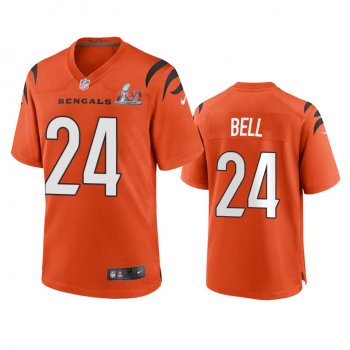 Cincinnati Bengals Vonn Bell Orange Super Bowl LVI Game Jersey