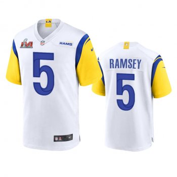 Los Angeles Rams Jalen Ramsey White Super Bowl LVI Game Jersey