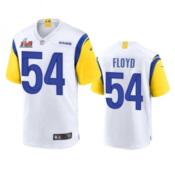 Los Angeles Rams Leonard Floyd White Super Bowl LVI Game Jersey