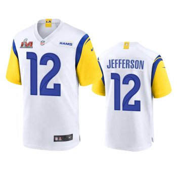 Los Angeles Rams Van Jefferson White Super Bowl LVI Game Jersey