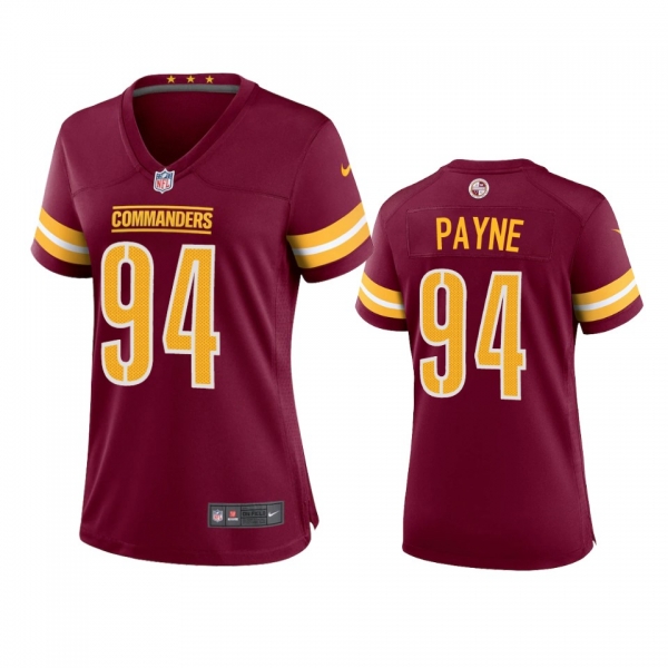 Women's Washington Commanders Da'ron Payne Burgundy Game Jersey