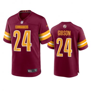 Youth Commanders Antonio Gibson Burgundy Game Jersey