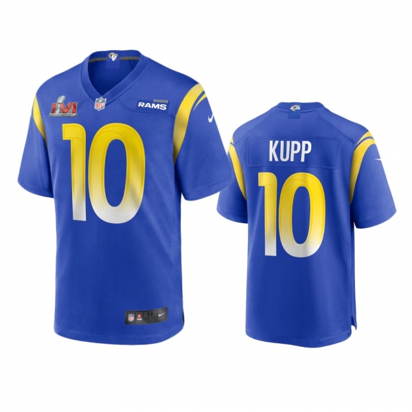 Youth Rams Cooper Kupp Royal Super Bowl LVI Game Jersey