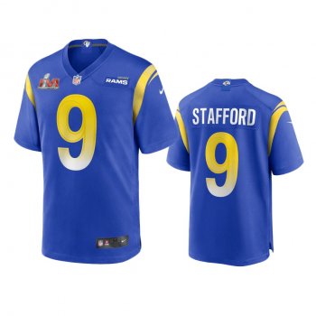 Youth Rams Matthew Stafford Royal Super Bowl LVI Game Jersey