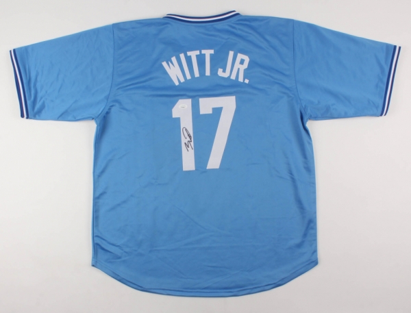 Bobby Witt Jr. Signed Jersey