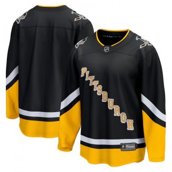 Fanatics Branded Pittsburgh Penguins Black 2021/22 Alternate Premier Breakaway Jersey