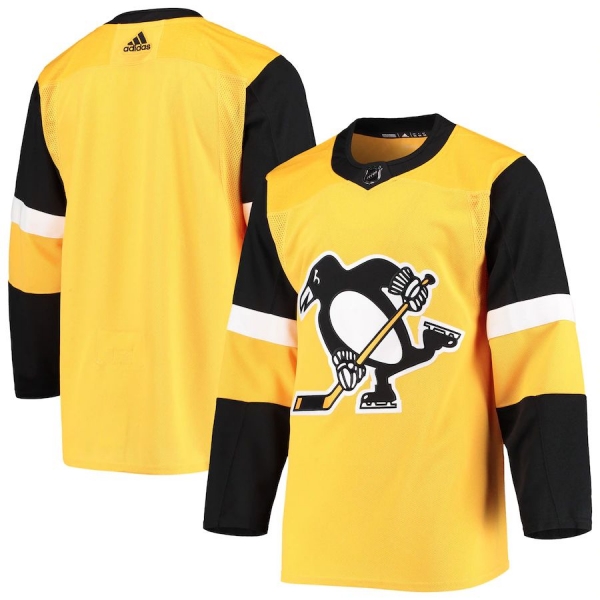 adidas Pittsburgh Penguins Gold Alternate Authentic Team Jersey