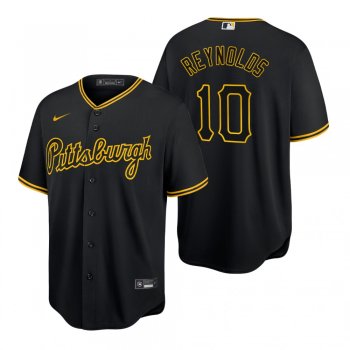 Pittsburgh Pirates Bryan Reynolds Black Replica Baseball Jersey