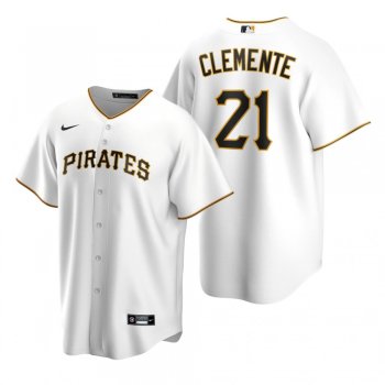 Pittsburgh Pirates Roberto Clemente White Replica Jersey