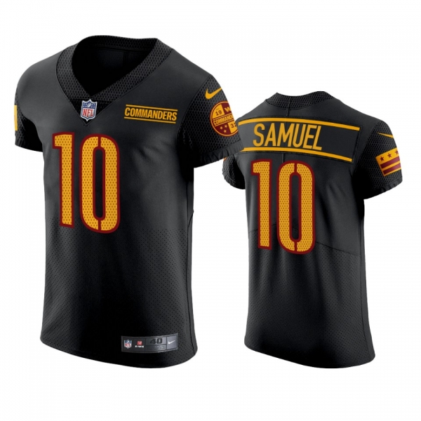 Washington Commanders Curtis Samuel Black Elite Jersey - Men's