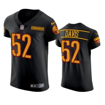 Washington Commanders Jamin Davis Black Elite Jersey - Men's