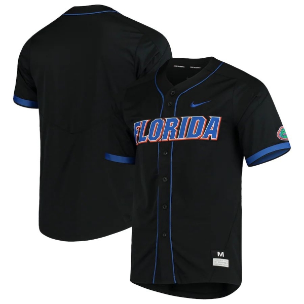 Men's Nike Black Florida Gators Baseball Jersey