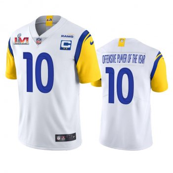 Los Angeles Rams Cooper Kupp White 2021 NFL Offensive Player of the Year Limited Jersey