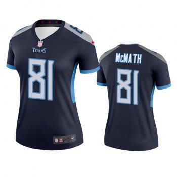 Women's Tennessee Titans Racey McMath Navy Legend Jersey