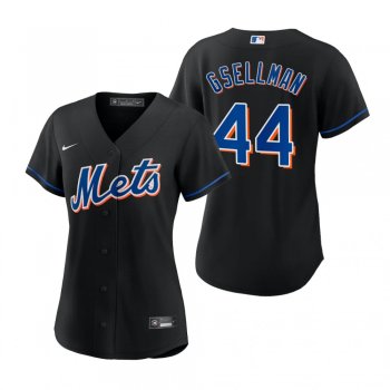 Women's New York Mets Robert Gsellman Black Replica Alternate Jersey