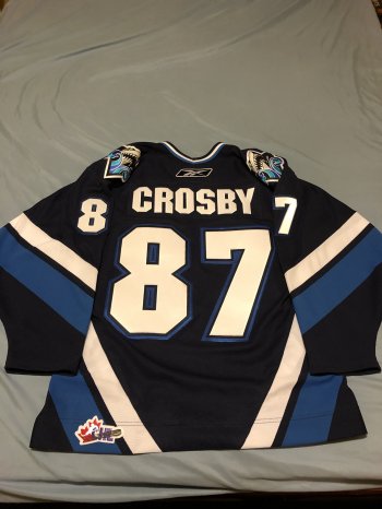 Sidney crosby rimouski oceanic jersey