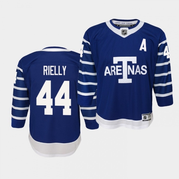 Youth Jersey Morgan Rielly #44 Toronto Maple Leafs Premier Player Throwback Toronto Arenas