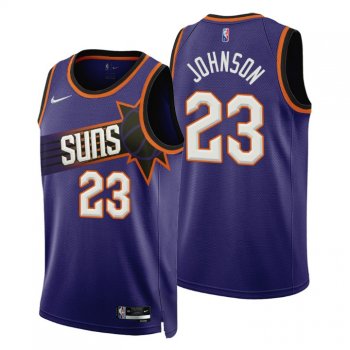 Phoenix Suns 2022-23 Icon Edition #23 Cameron Johnson Purple Jersey