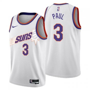 2022-23 Phoenix Suns #3 Chris Paul City Edition White Jersey