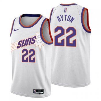 2022-23 Phoenix Suns #22 Deandre Ayton City Edition White Jersey