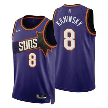 Phoenix Suns 2022-23 Icon Edition #8 Frank Kaminsky Purple Jersey