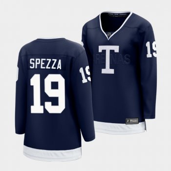 Women Toronto Maple Leafs 2022 Heritage Classic Jason Spezza #19 Navy Jersey