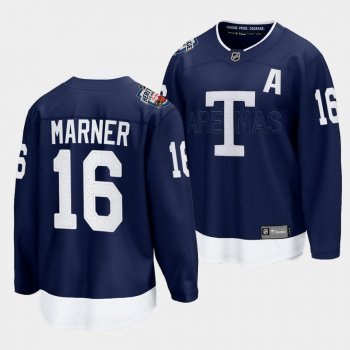 Mitch Marner Toronto Maple Leafs 2022 Heritage Classic Navy Jersey