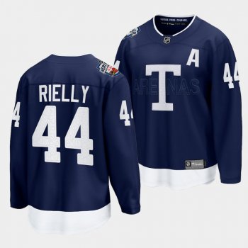 Morgan Rielly Toronto Maple Leafs 2022 Heritage Classic Navy Jersey