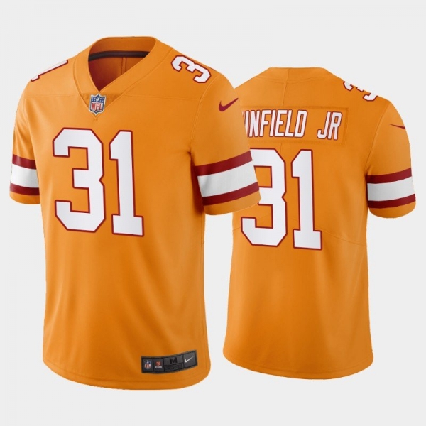 Antoine Winfield Jr. Tampa Bay Buccaneers Orange Creamsicle Throwback Stitched Jersey For Men