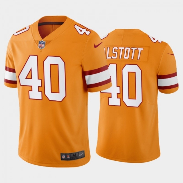 Mike Alstott Tampa Bay Buccaneers Orange Creamsicle Throwback Stitched Jersey For Men