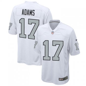 Las Vegas Raiders Davante Adams #17 Alternate Game Jersey - White