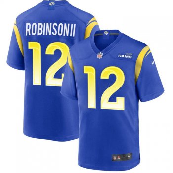 Los Angeles Rams Allen Robinson #12 Game Jersey - Royal