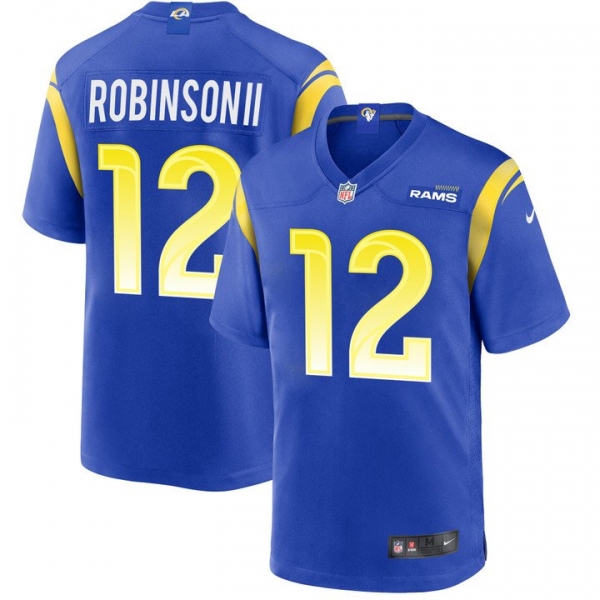 Los Angeles Rams Allen Robinson #12 Game Jersey - Royal