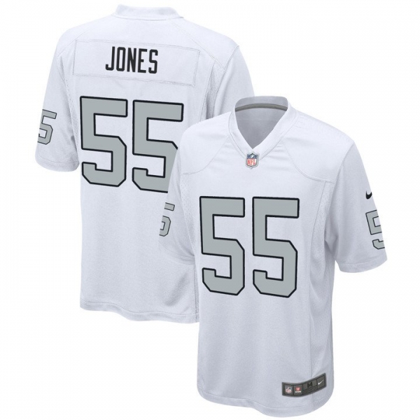 Las Vegas Raiders Chandler Jones #55 Alternate Game Jersey - White