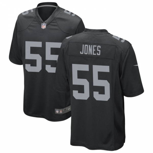 Las Vegas Raiders Chandler Jones #55 Game Jersey - Black