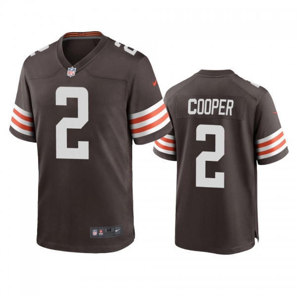 Cleveland Browns Amari Cooper Brown Game Jersey