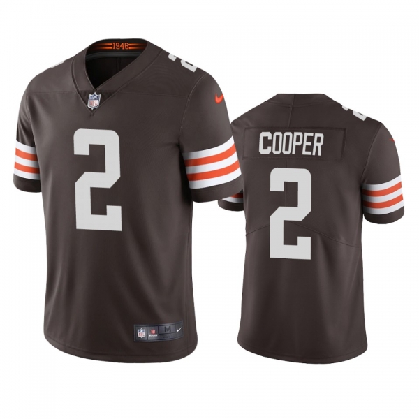 Amari Cooper Cleveland Browns Brown Vapor Limited Jersey