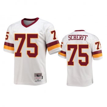 Washington Commanders Brandon Scherff White Throwback Legacy Replica Jersey