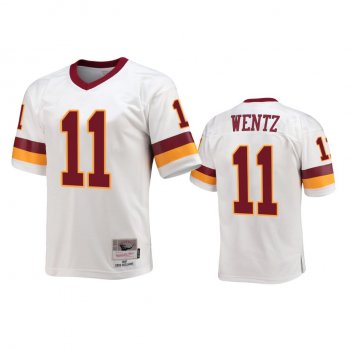 Washington Commanders Carson Wentz White Throwback Legacy Replica Jersey