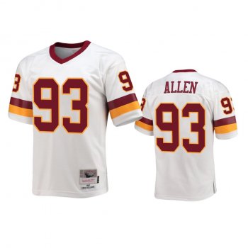 Washington Commanders Jonathan Allen White Throwback Legacy Replica Jersey