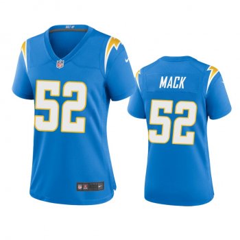 Women's Los Angeles Chargers Khalil Mack Powder Blue Game Jersey