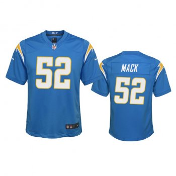 Youth Chargers Khalil Mack Powder Blue Game Jersey