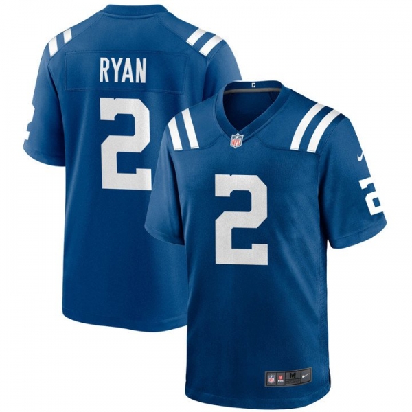 Matt Ryan #2 Indianapolis Colts Game Men Jersey - Royal