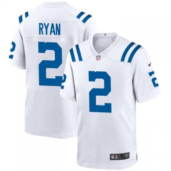 Matt Ryan #2 Indianapolis Colts Game Men Jersey - White