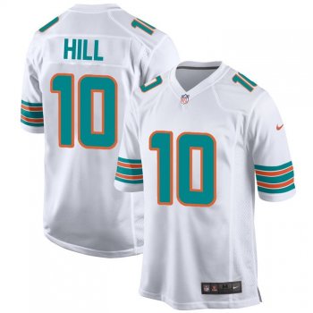 Tyreek Hill #10 Miami Dolphins Alternate Game Men Jersey - White