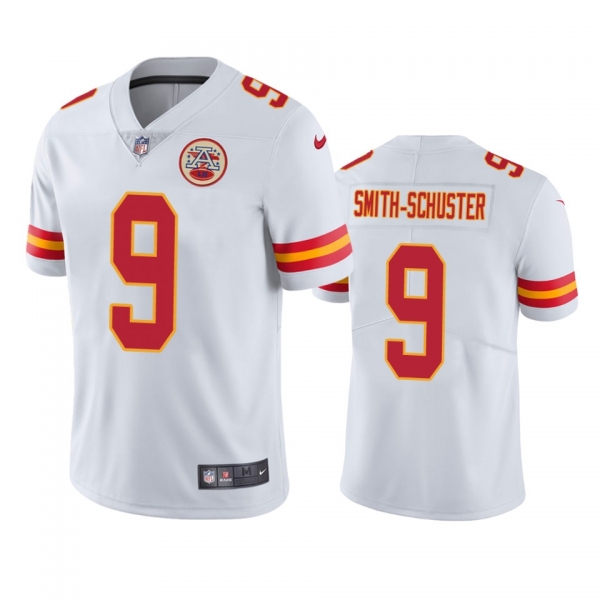 JuJu Smith-Schuster Kansas City Chiefs White Vapor Limited Jersey