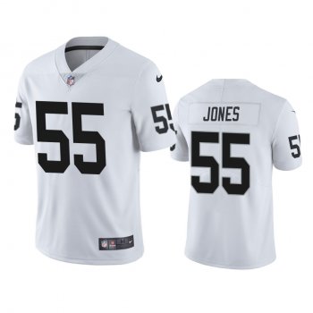 Las Vegas Raiders Chandler Jones White Vapor Limited Jersey