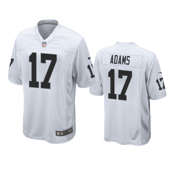 Las Vegas Raiders Davante Adams White Game Jersey