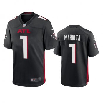 Atlanta Falcons Marcus Mariota Black Game Jersey