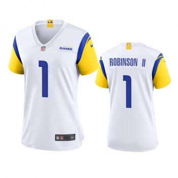 Women's Los Angeles Rams Allen Robinson II White Alternate Game Jersey